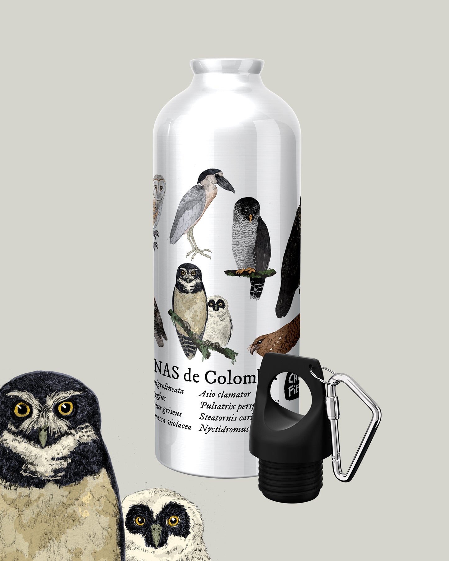 Botella Aves nocturnas de Colombia