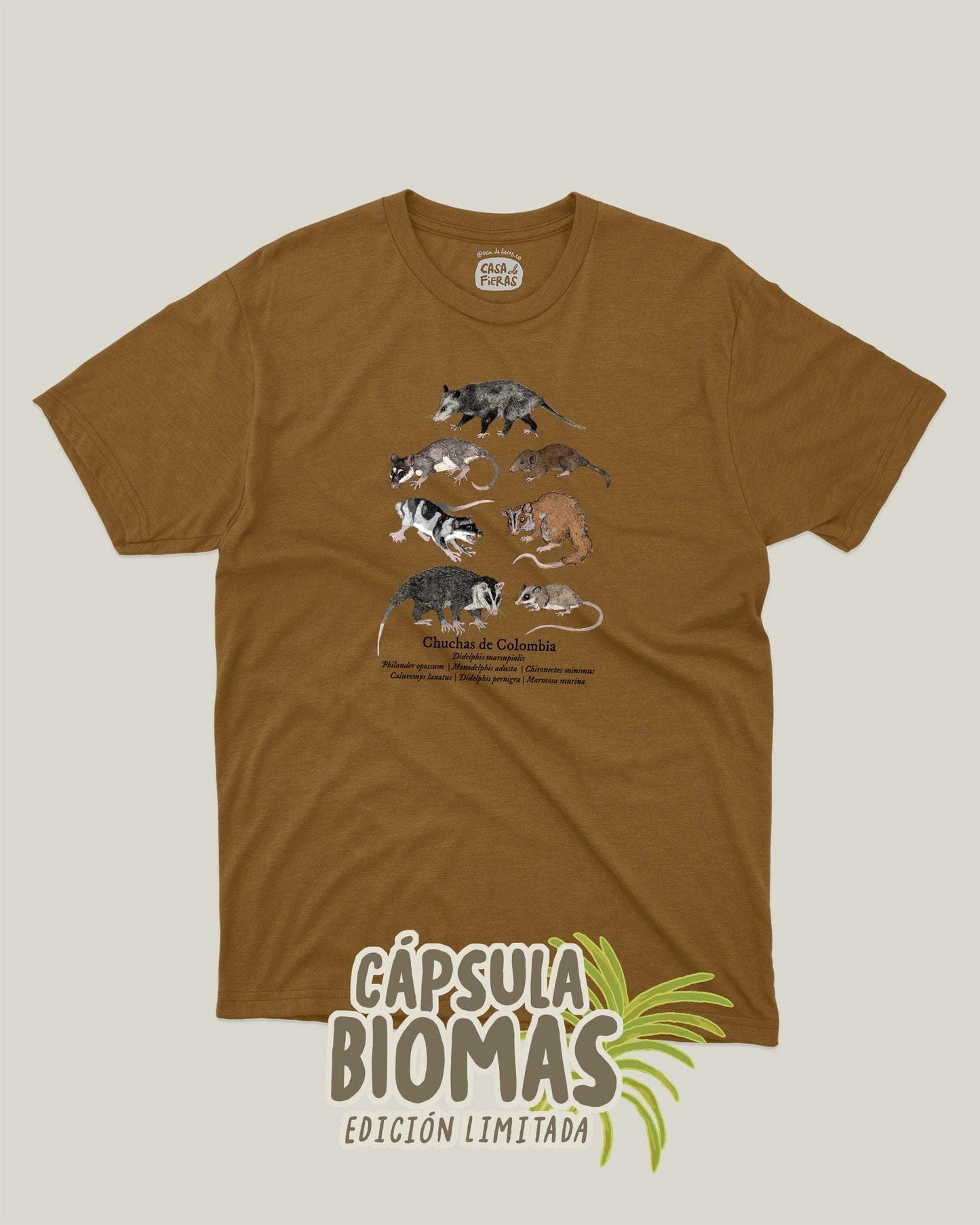 Camiseta Chuchas de Colombia | Casa de Fieras