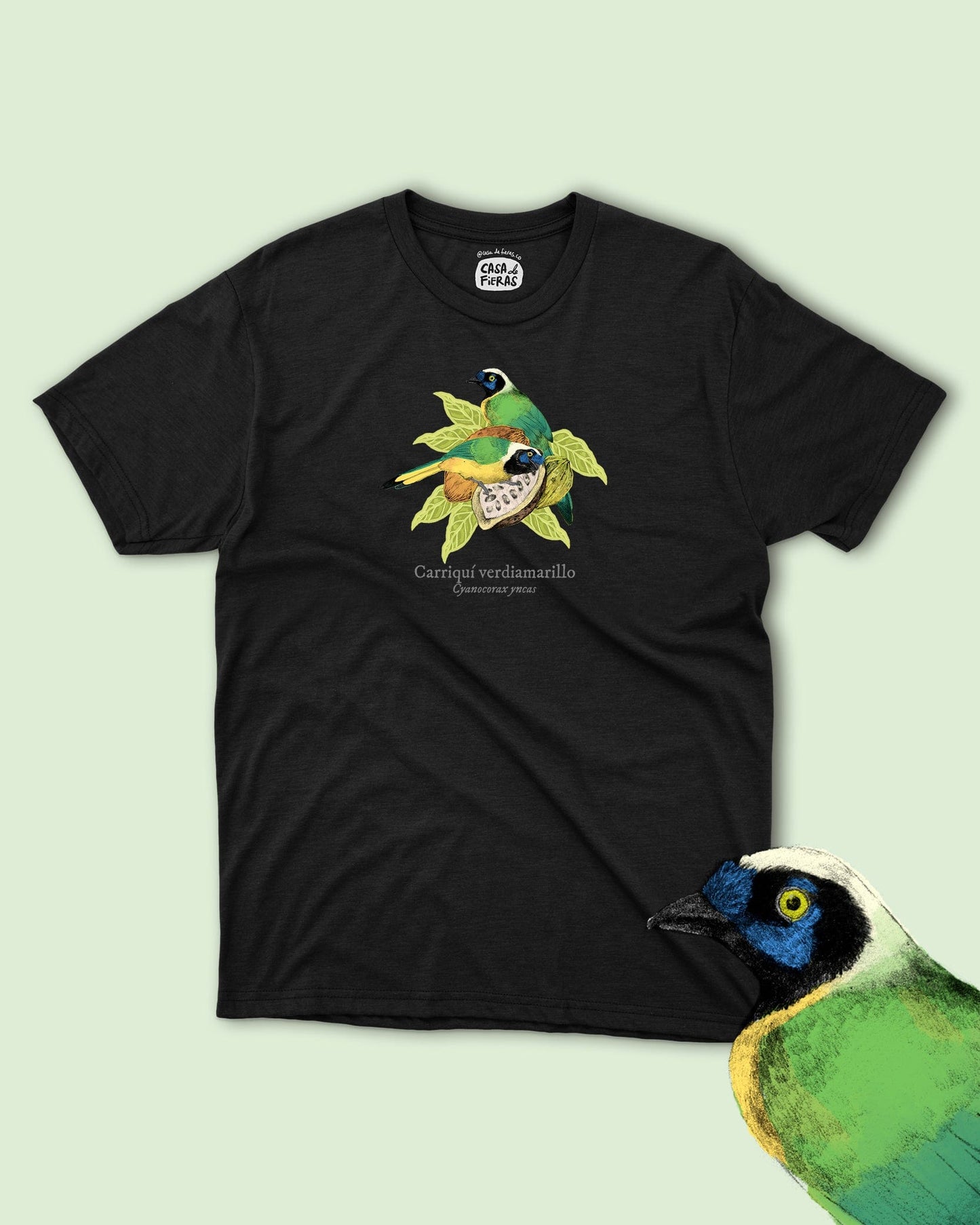 Camiseta Carriquí Verdiamarillo