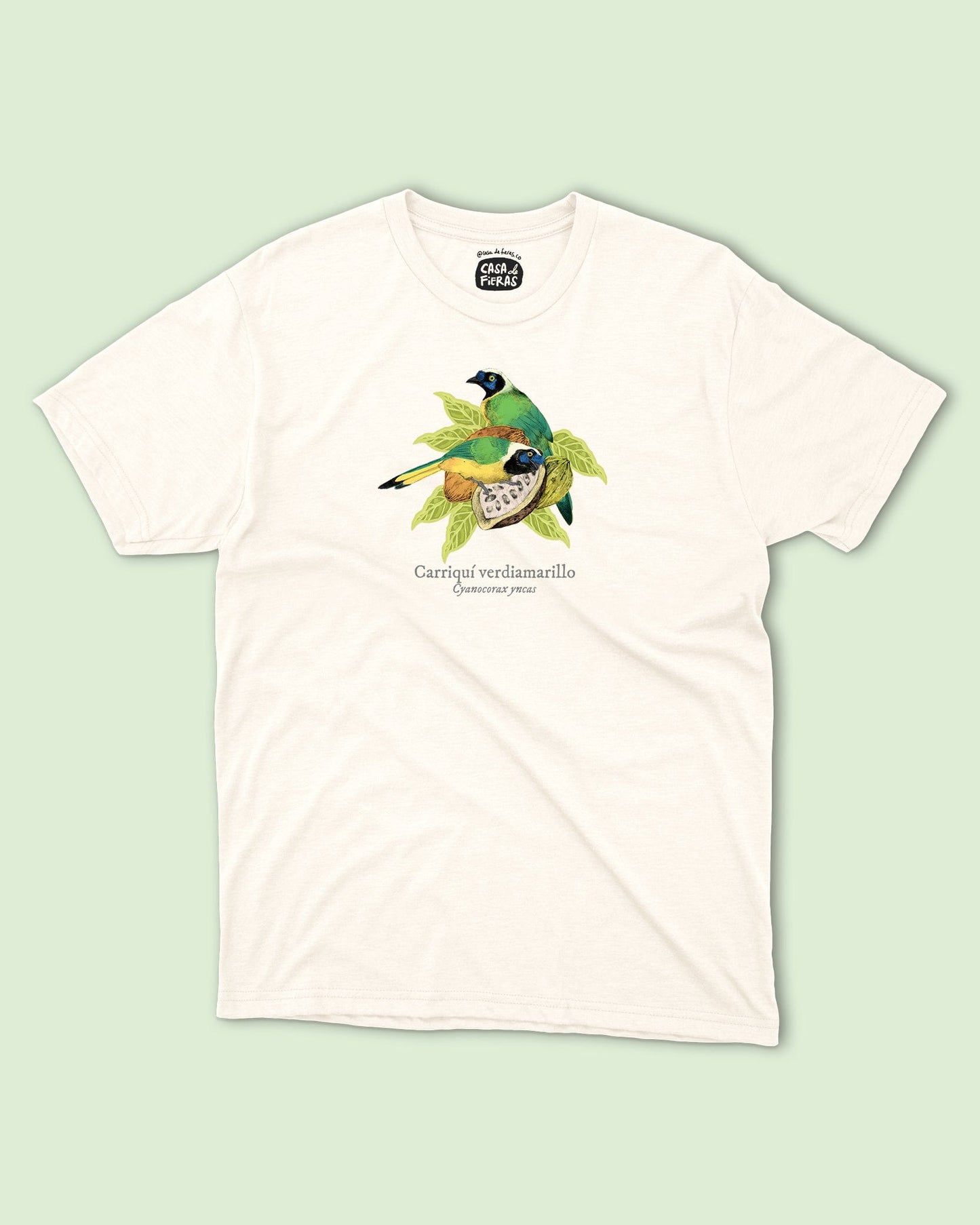 Camiseta Carriquí Verdiamarillo
