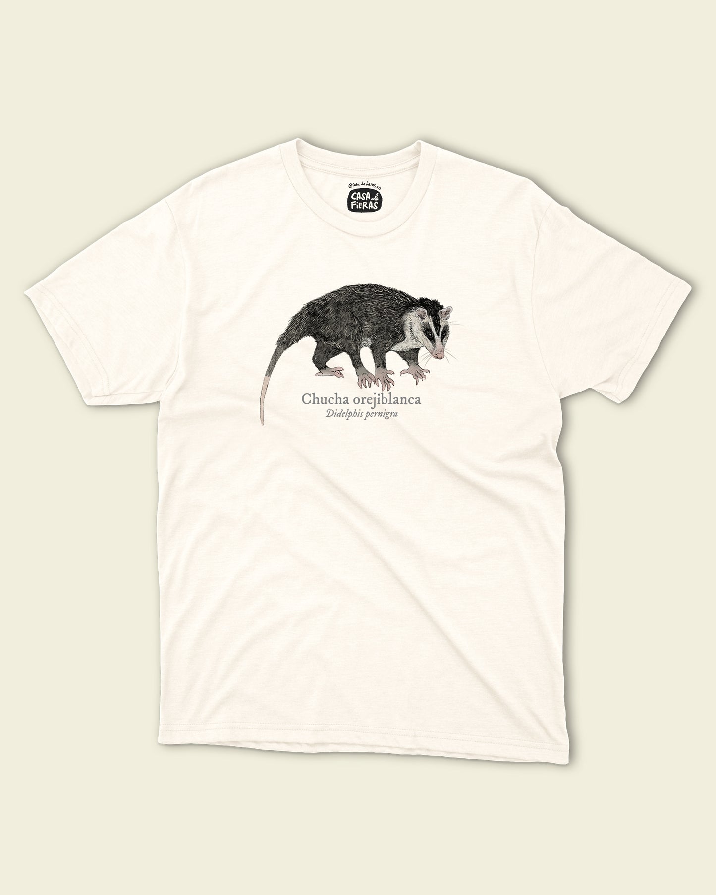 Camiseta Chucha orejiblanca