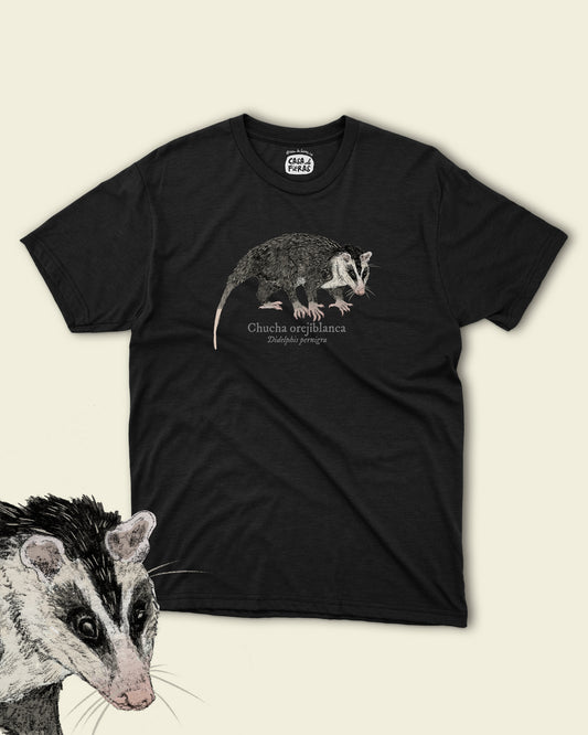 Camiseta Chucha orejiblanca