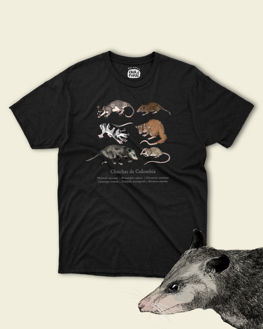 Camiseta Chuchas de Colombia