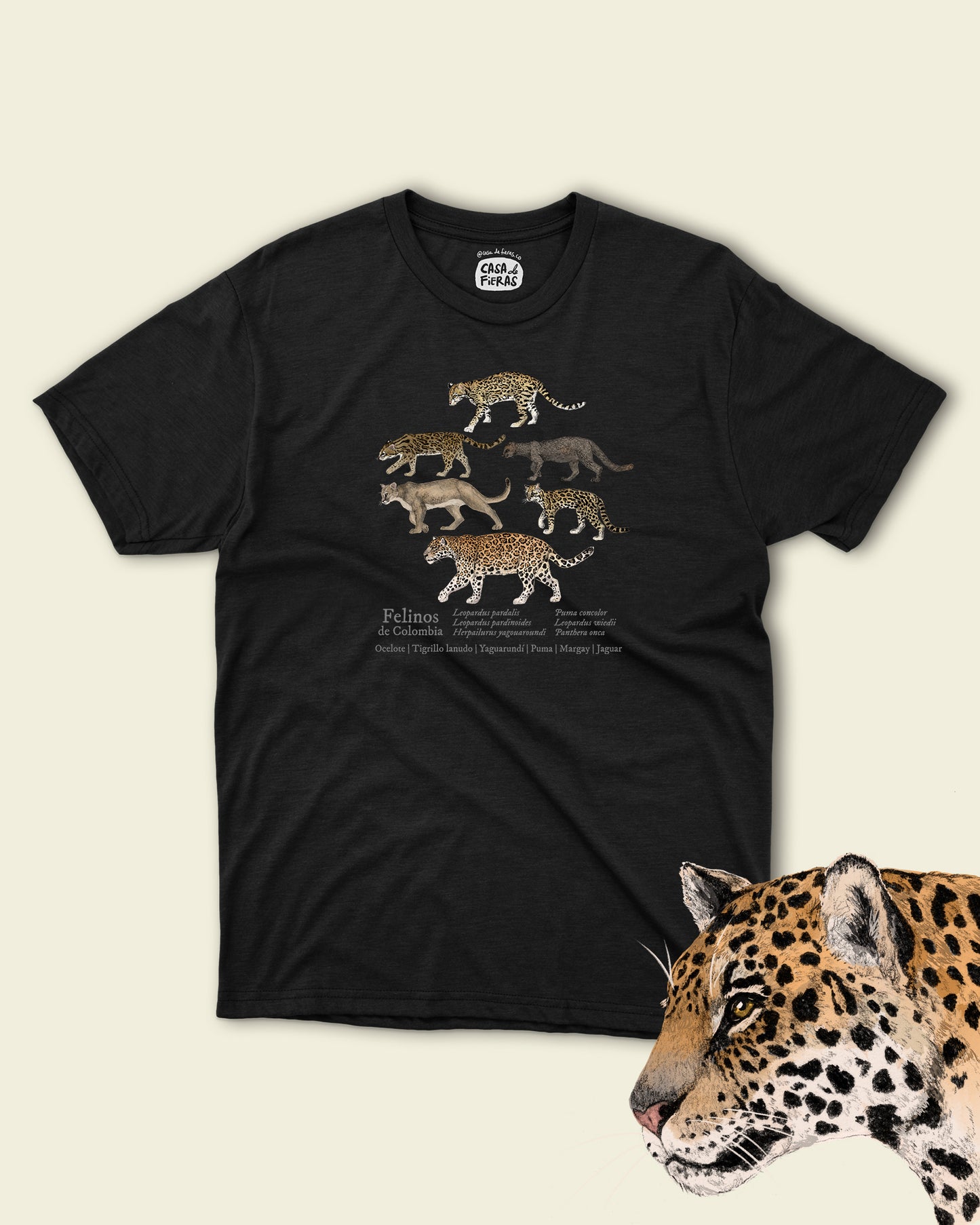 Camiseta Felinos de Colombia