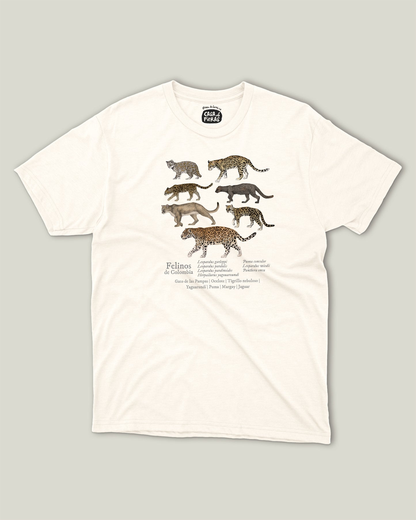 Camiseta Felinos de Colombia
