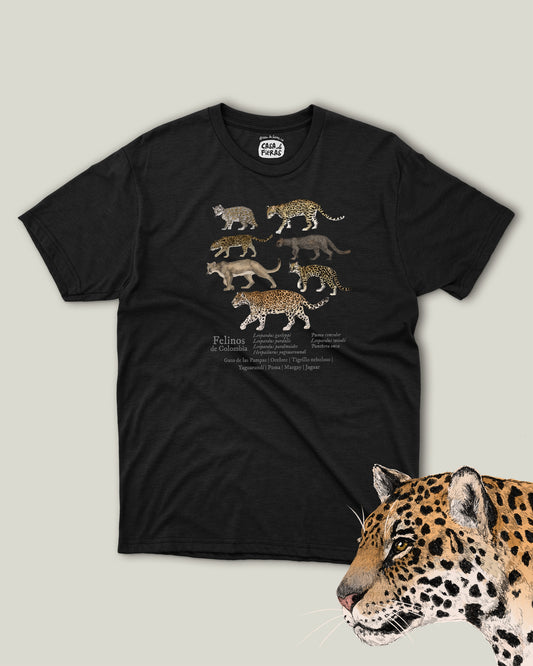 Camiseta Felinos de Colombia