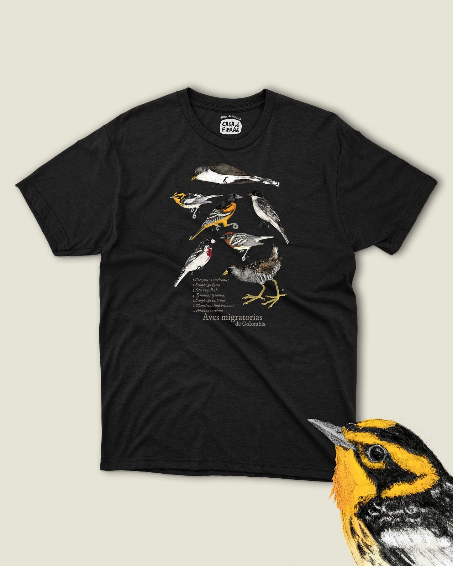 Camiseta Aves migratorias