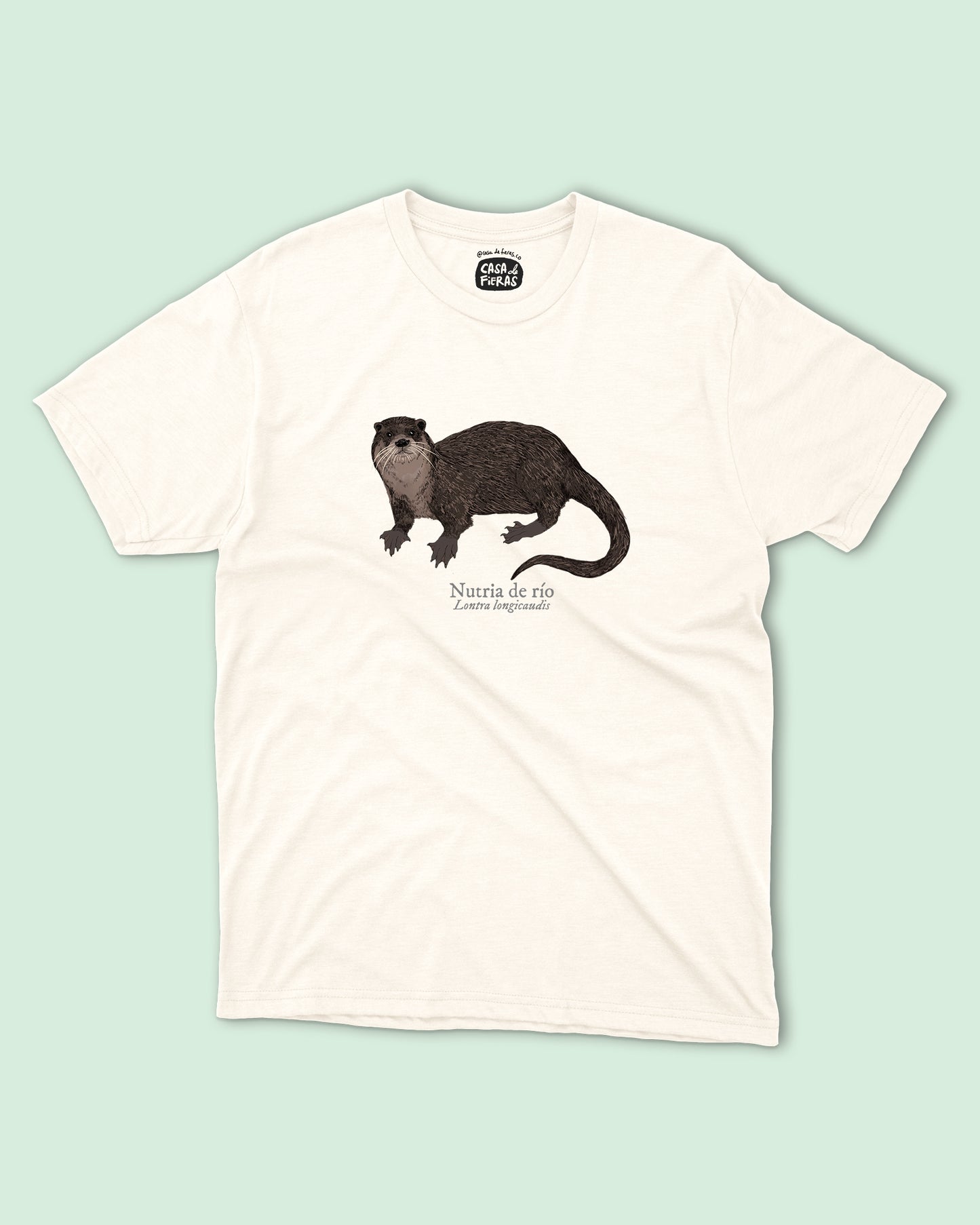 Camiseta Nutria de río