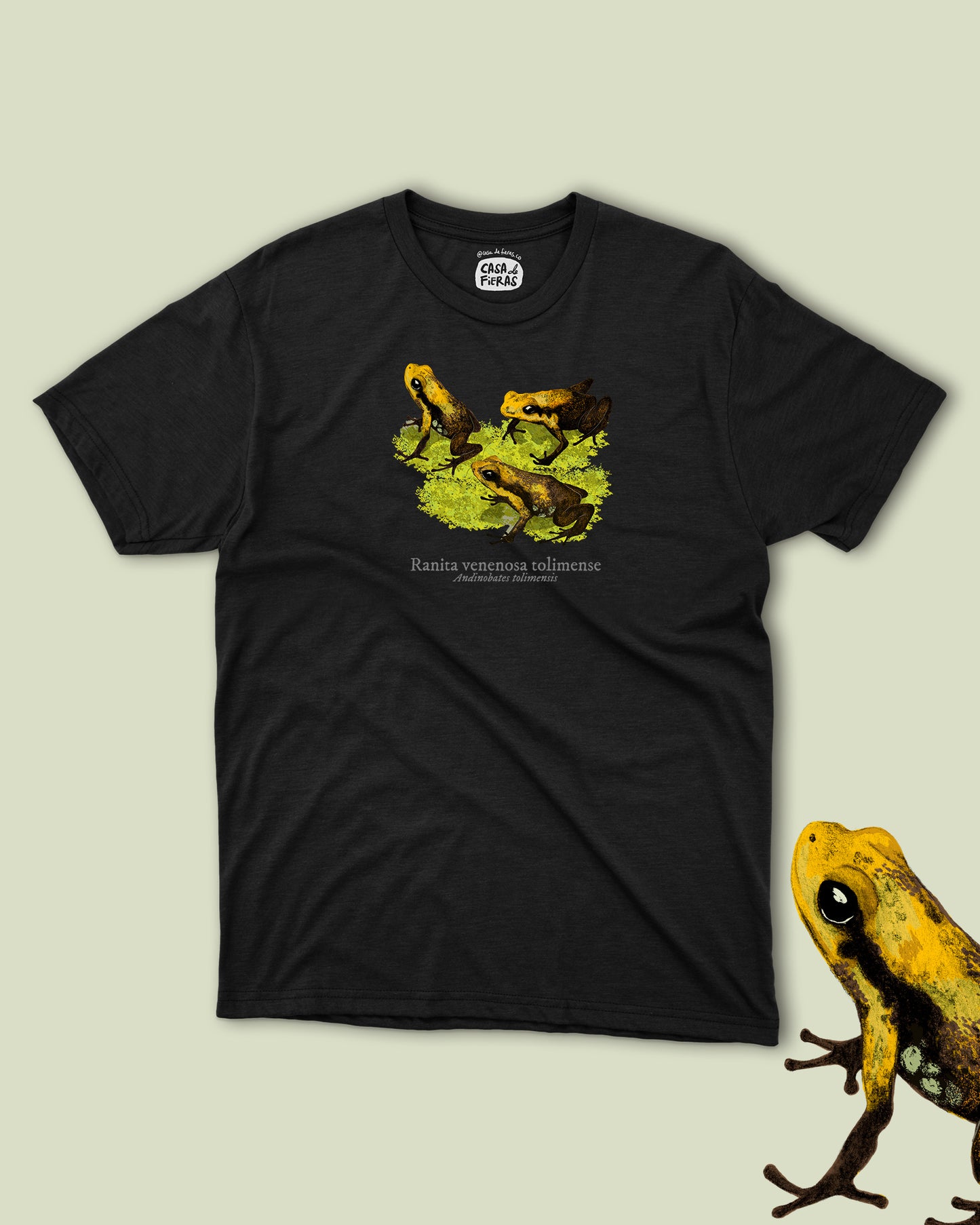 Camiseta Ranita venenosa tolimense