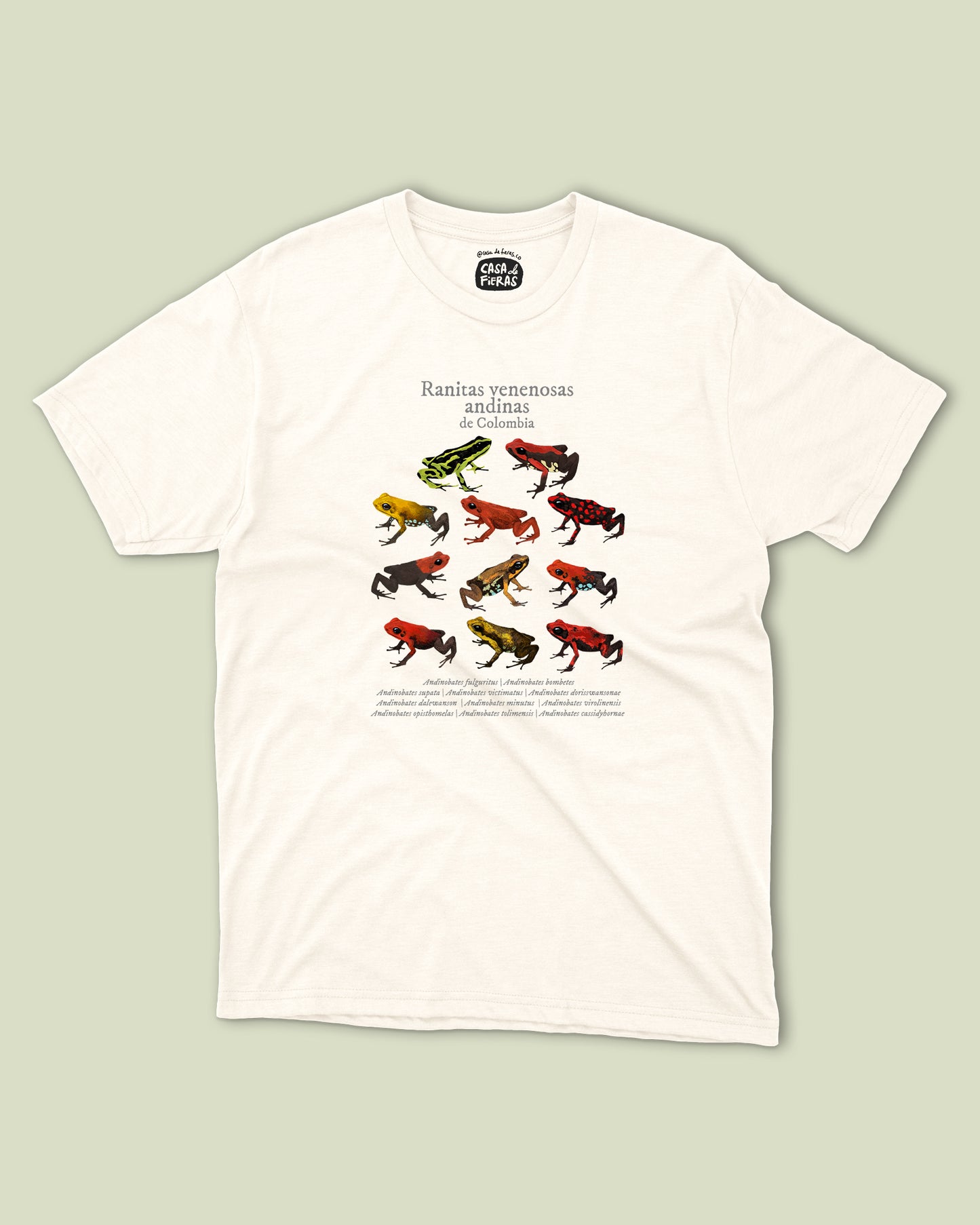 Camiseta Ranitas Venenosas Andinas