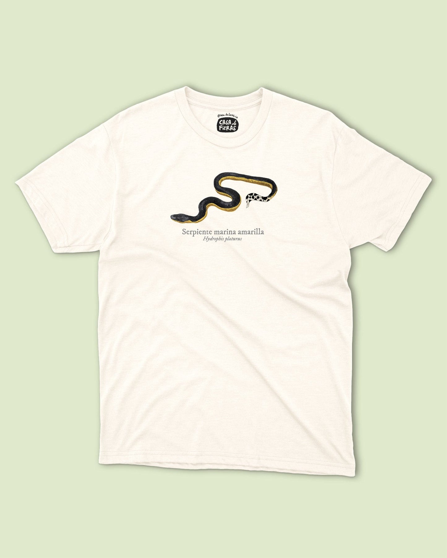 Camiseta Serpiente marina amarilla