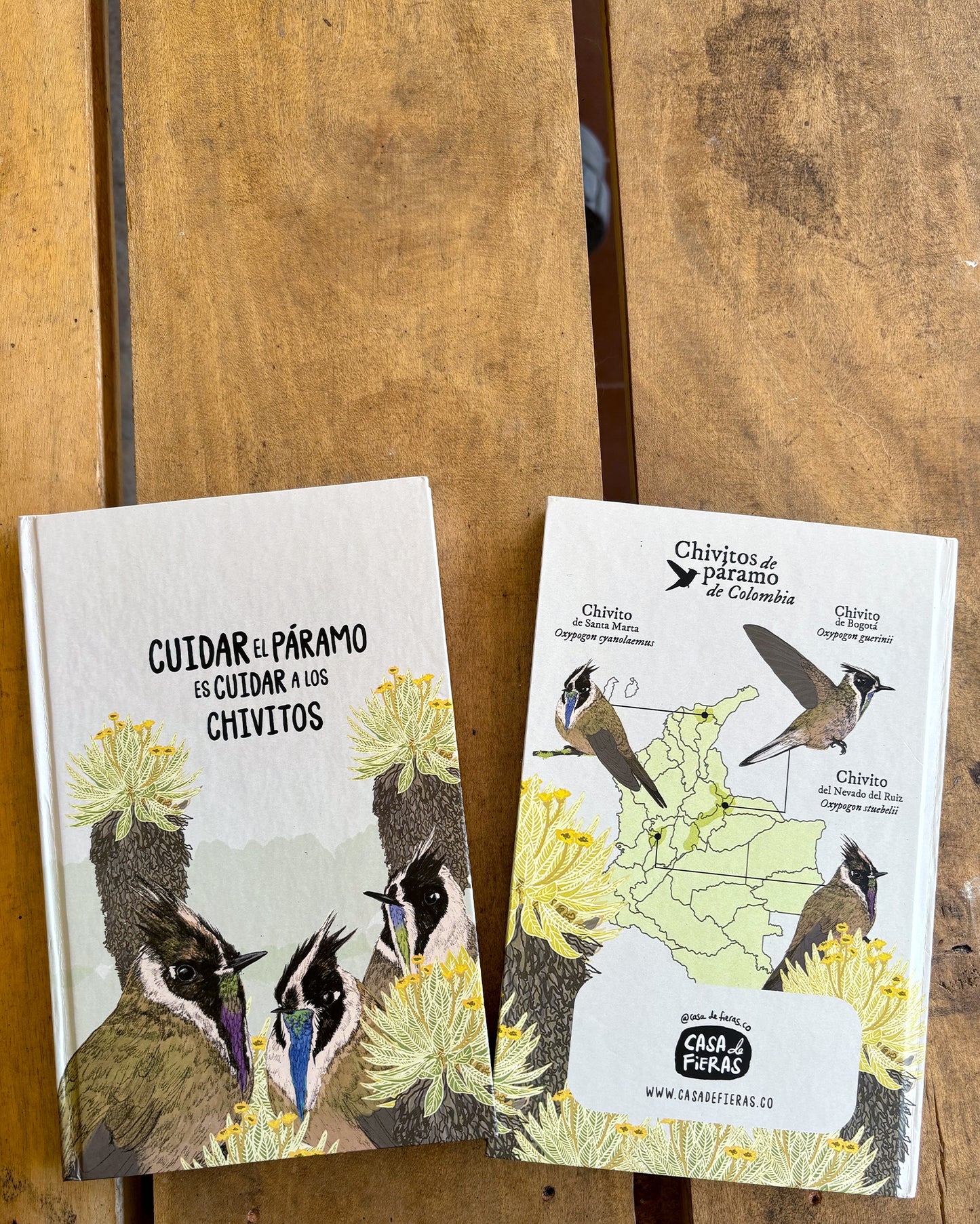 Libreta Chivitos de Páramo