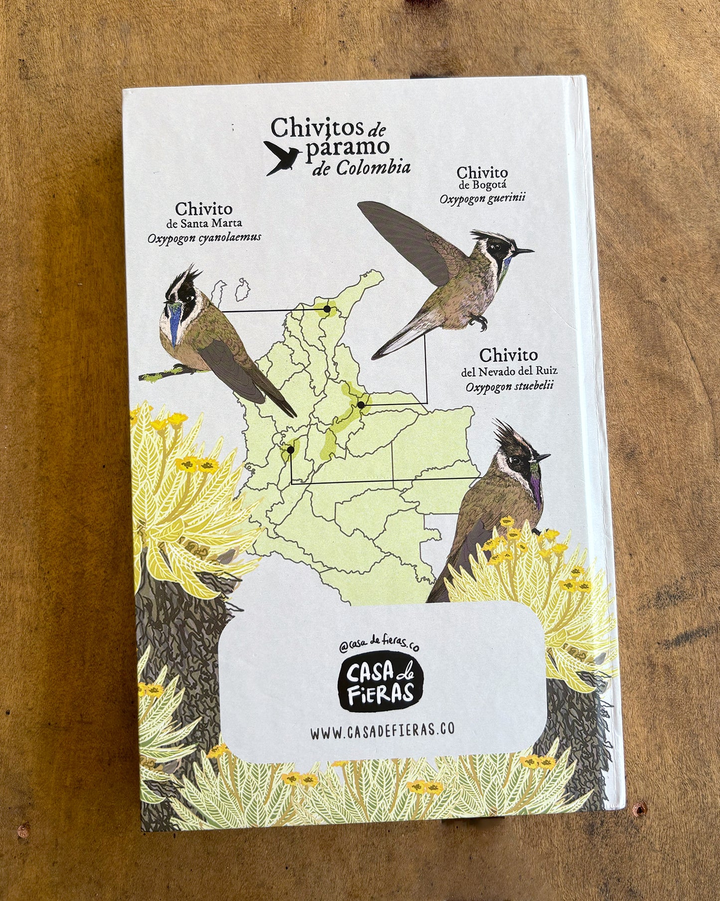 Libreta Chivitos de Páramo