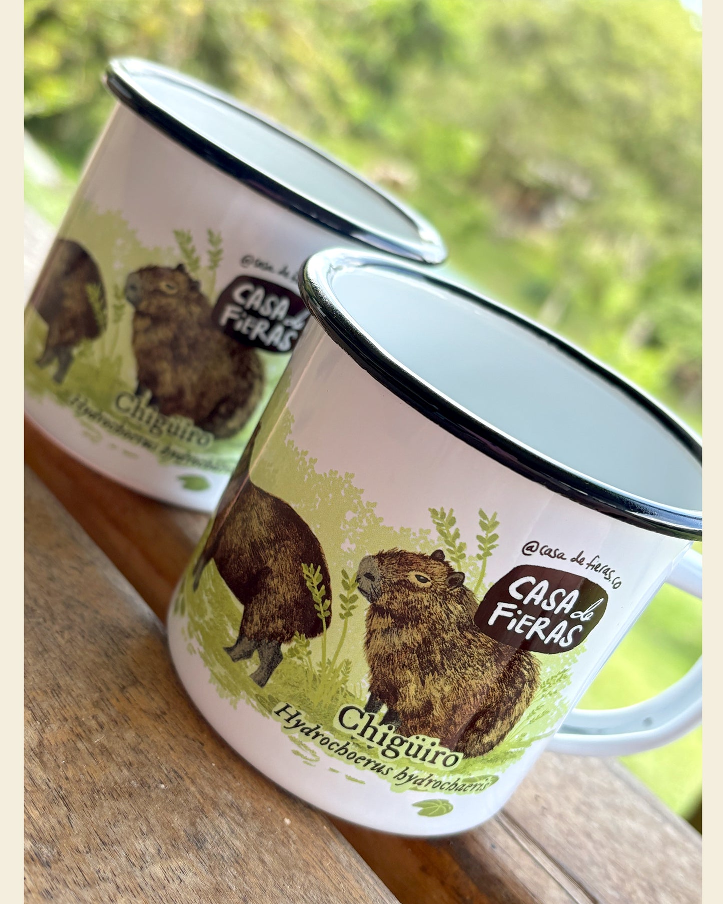 Mug de peltre Chigüiro