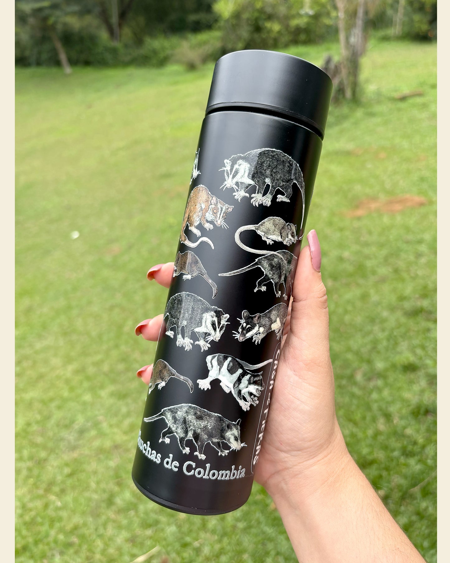 Termo acero inoxidable Chuchas de Colombia