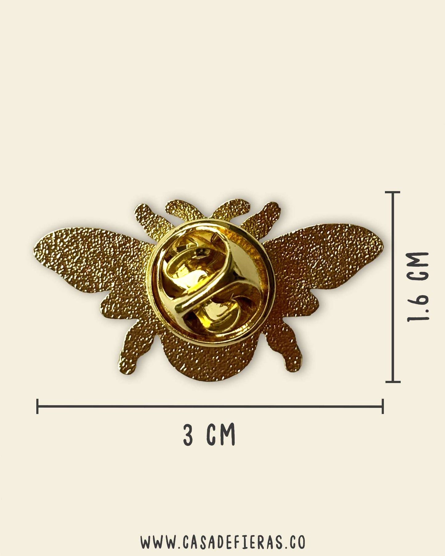 Pin Abeja | Casa de Fieras