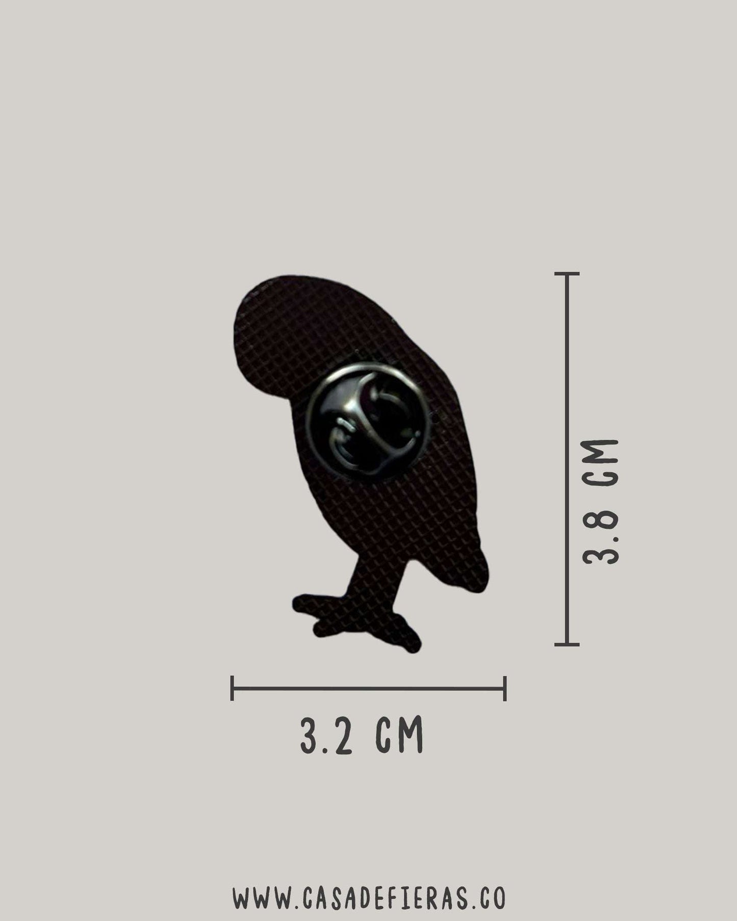 Pin Búho Mochuelo | Casa de Fieras