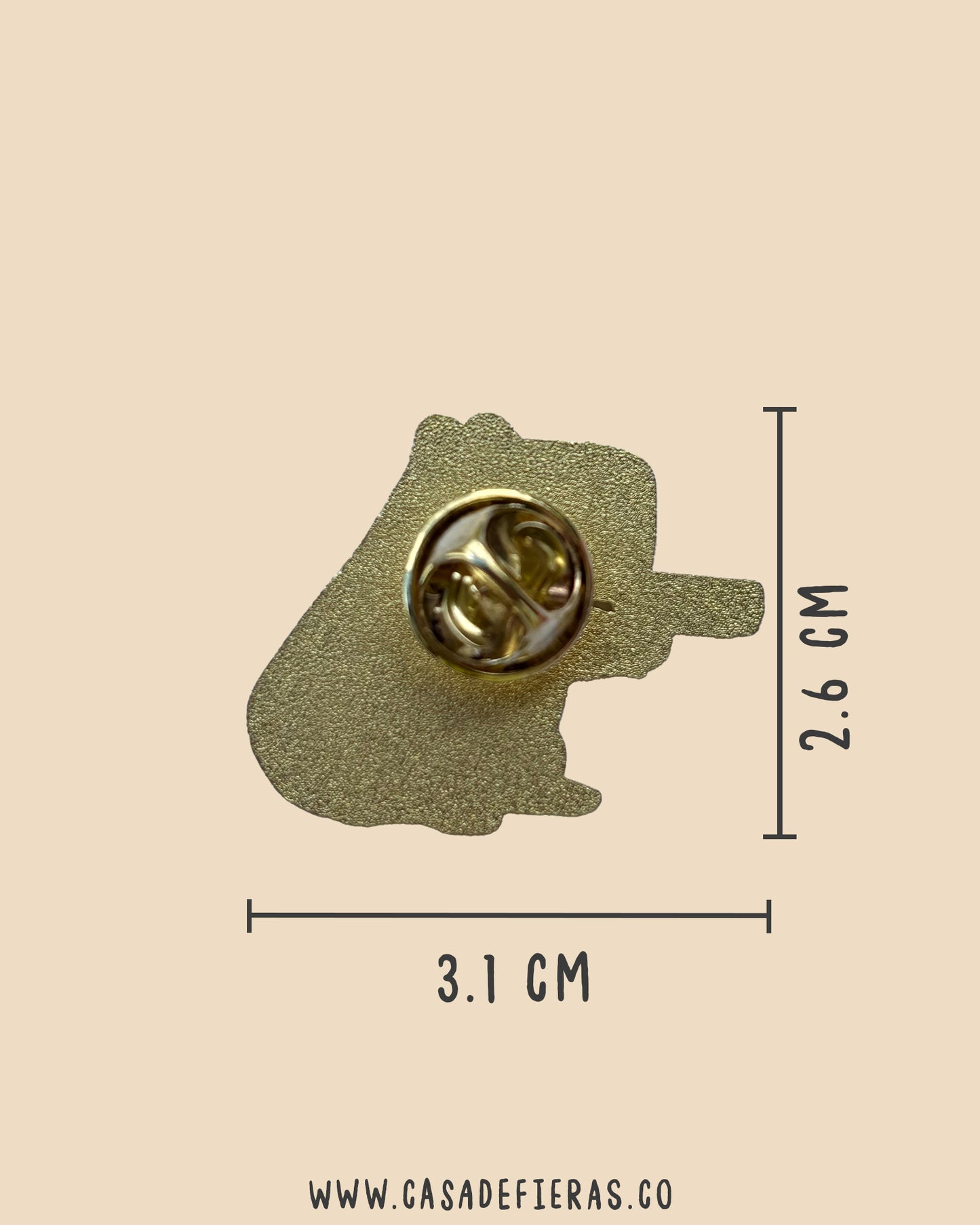 Pin Chigüiro violento