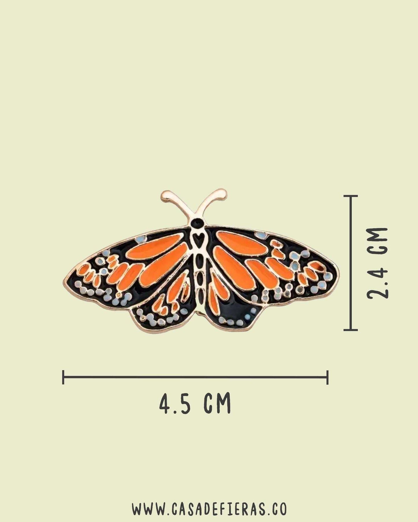 Pin Mariposa Monarca | Casa de Fieras
