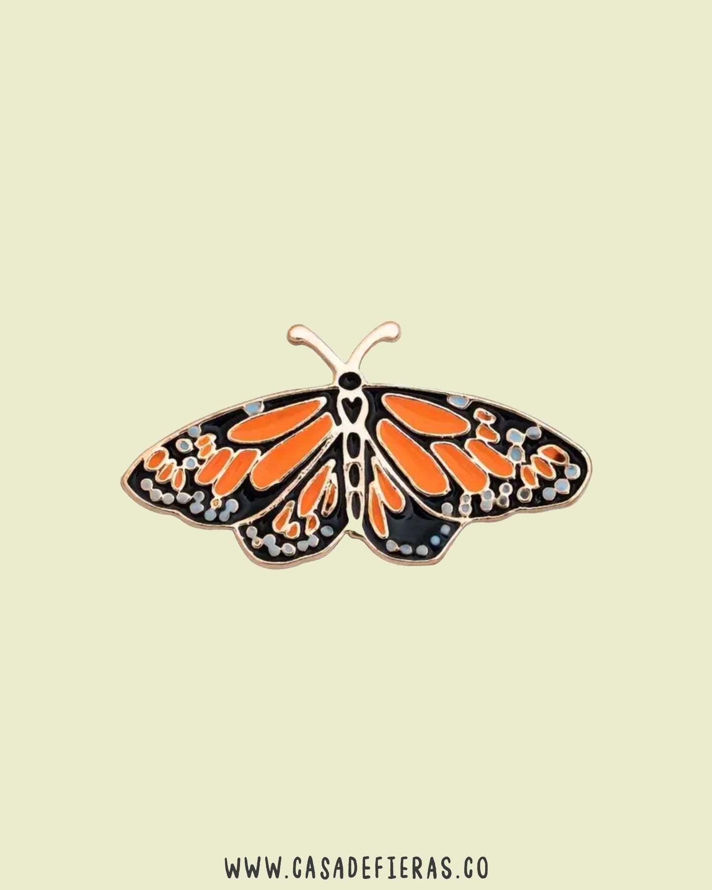 Pin Mariposa Monarca