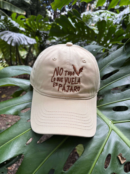 Gorra No Todo Lo Que Vuela Es Pájaro | Chiroptera | Murciélagos Casa de Fieras