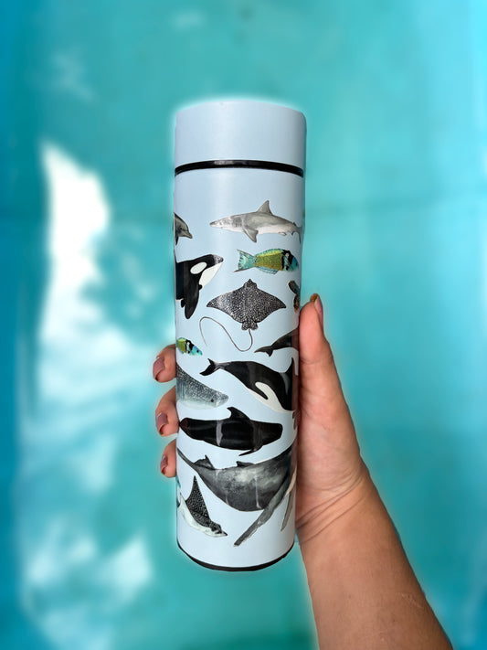 Termo acero inoxidable Océano ilustrado [EDICIÓN LIMITADA]