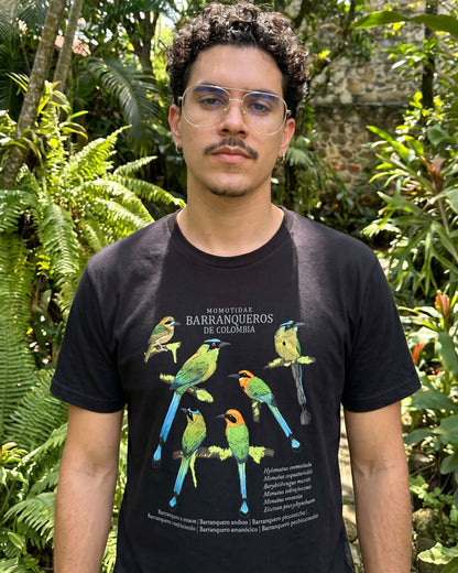 Camiseta Barranqueros | Fauna Colombiana | 100% algodón