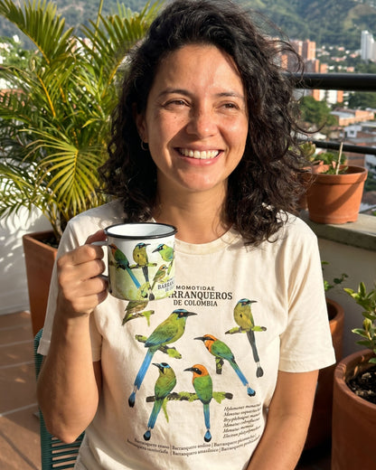 Camiseta Barranqueros | Fauna Colombiana | 100% algodón