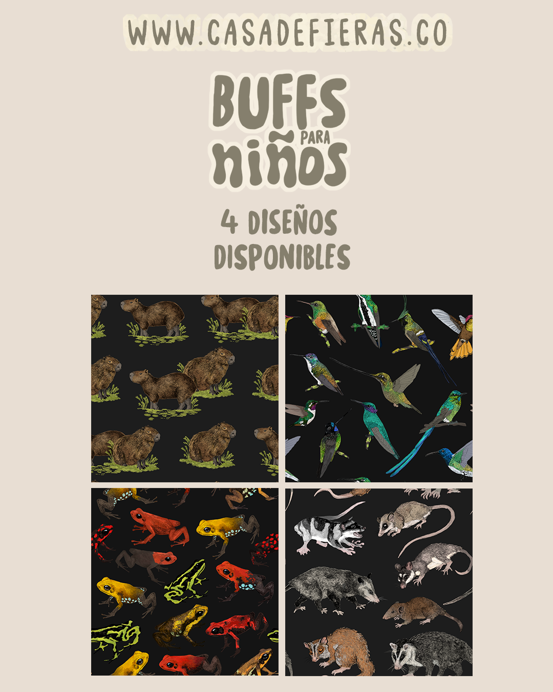 Buff para niños EDICIÓN LIMITADA