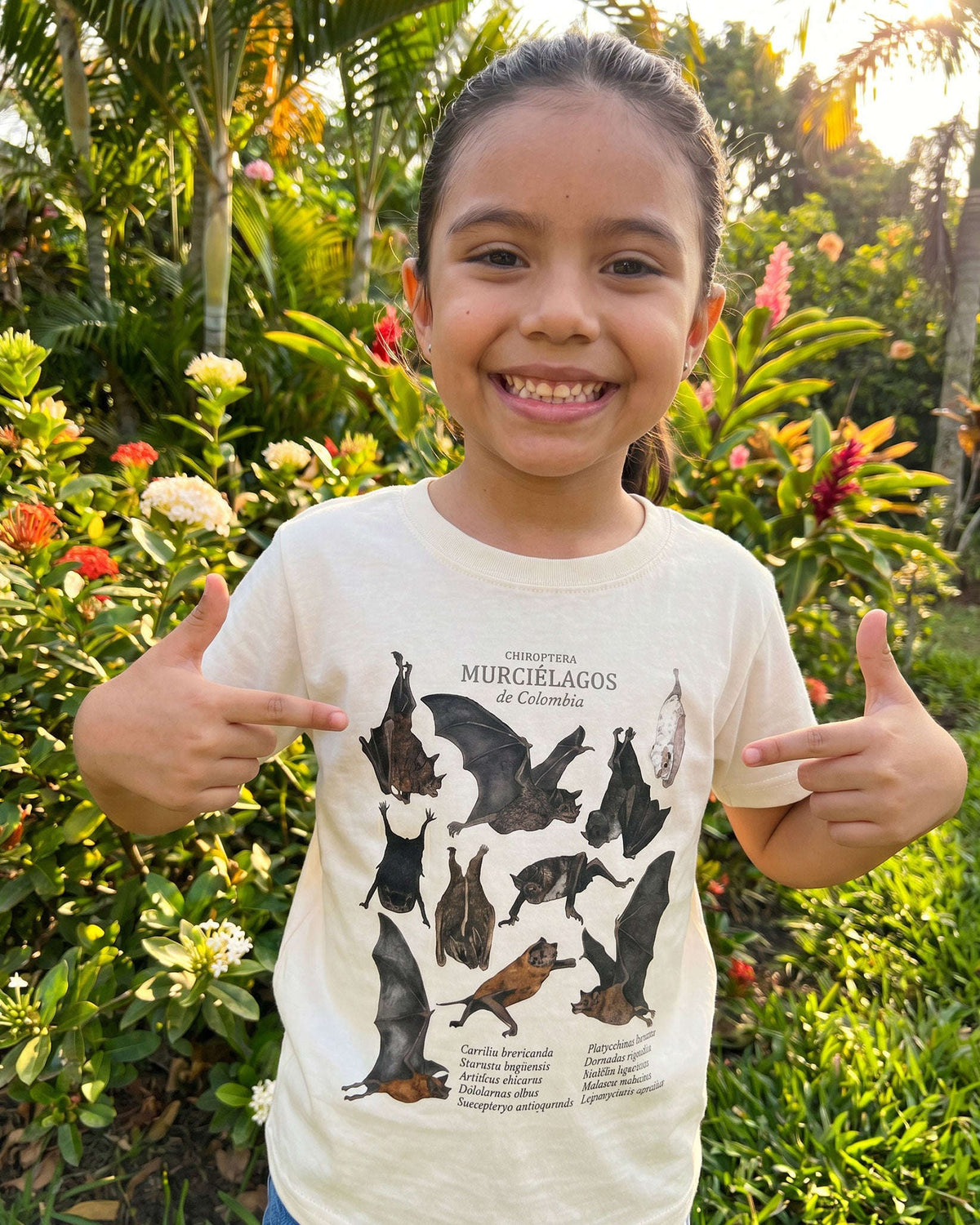 Camiseta Niños | Chuchas | Fauna Colombiana Casa de Fieras