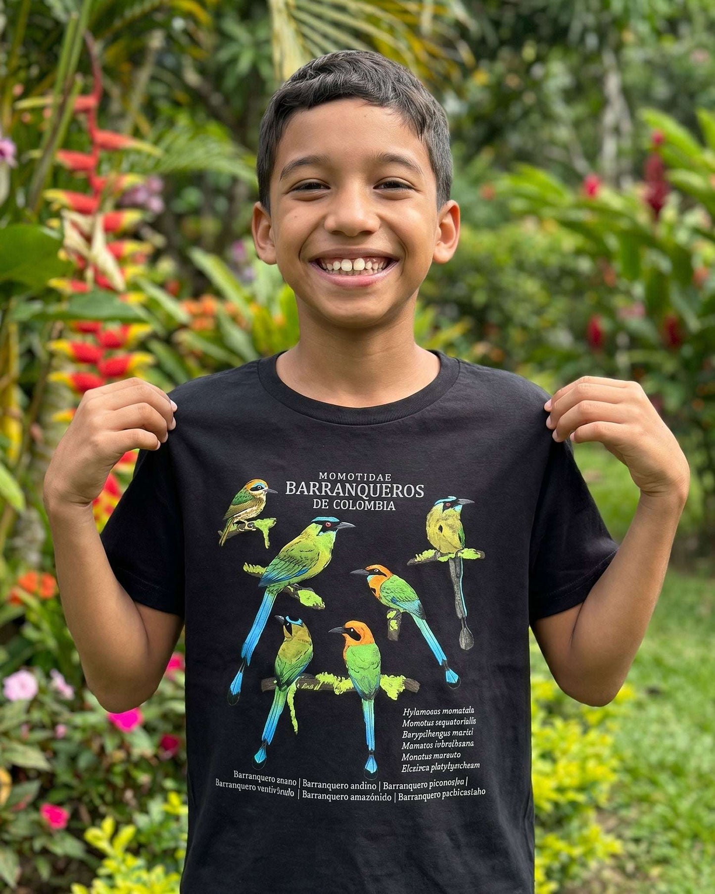 Camiseta Niños | Barranqueros | Fauna Colombiana Casa de Fieras