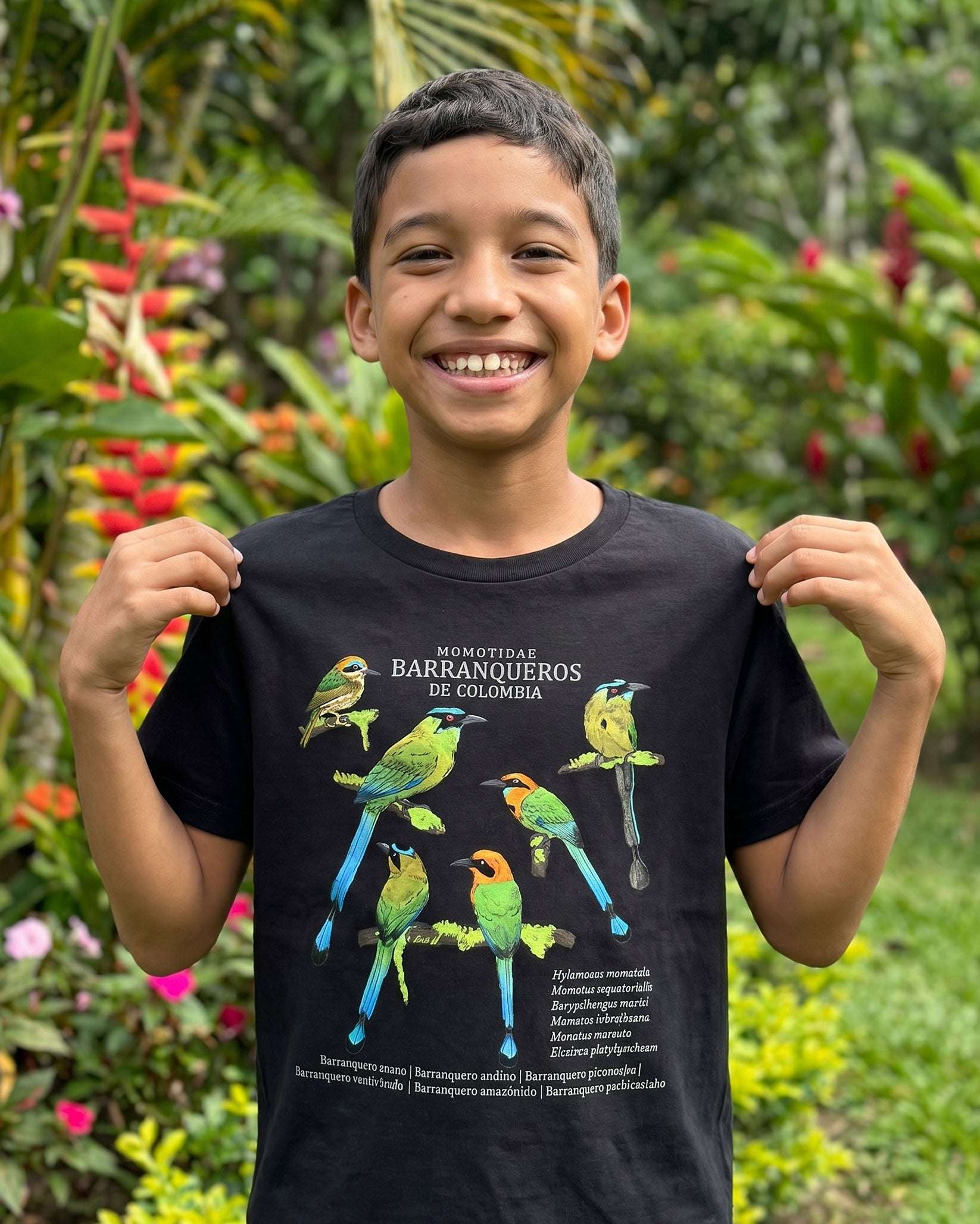 Camiseta Niños | Barranqueros | Fauna Colombiana Casa de Fieras