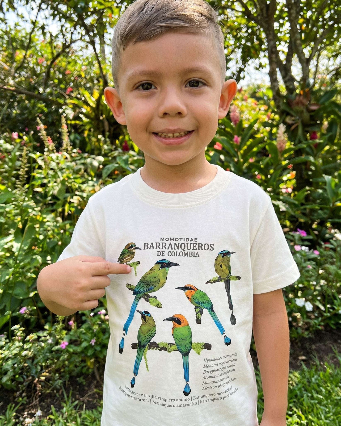 Camiseta Niños | Barranqueros | Fauna Colombiana Casa de Fieras