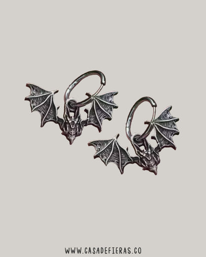 Aretes Murciélago Candonga | Casa de Fieras