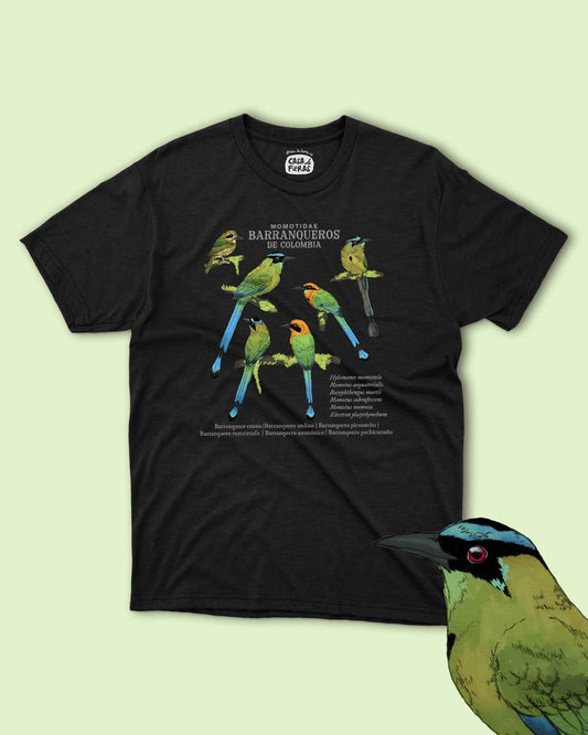 Camiseta Barranqueros | Fauna Colombiana | 100% algodón