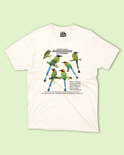 Camiseta Barranqueros | Fauna Colombiana | 100% algodón