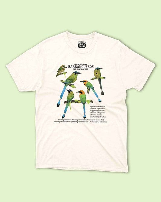 Camiseta Barranqueros | Fauna Colombiana | 100% algodón