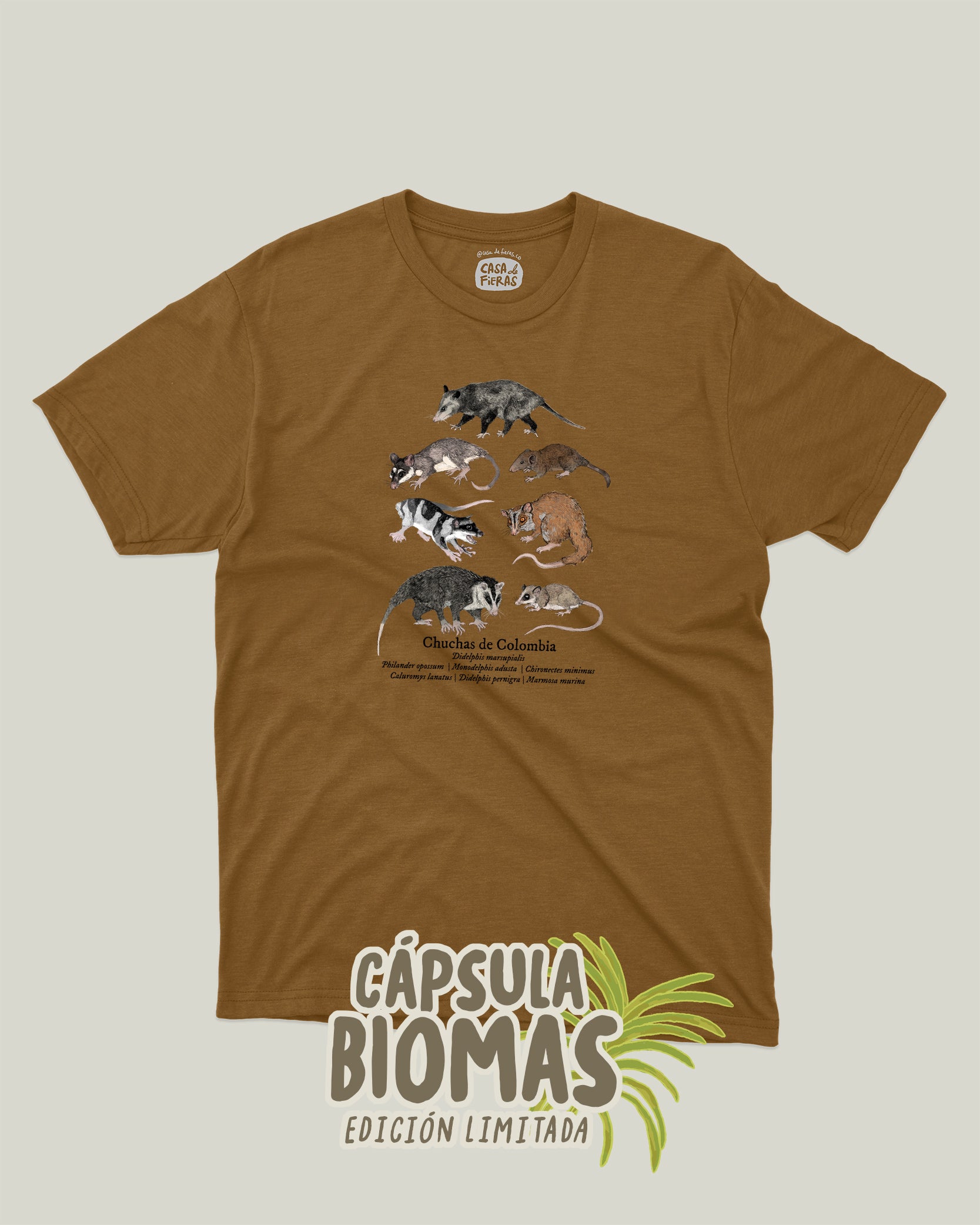 Camiseta Chuchas de Colombia | Casa de Fieras