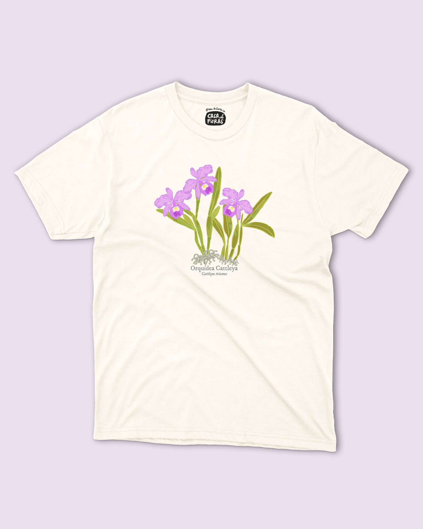 Camiseta Orquídea Cattleya