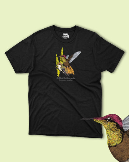 Camiseta Colibrí Rubí topacio