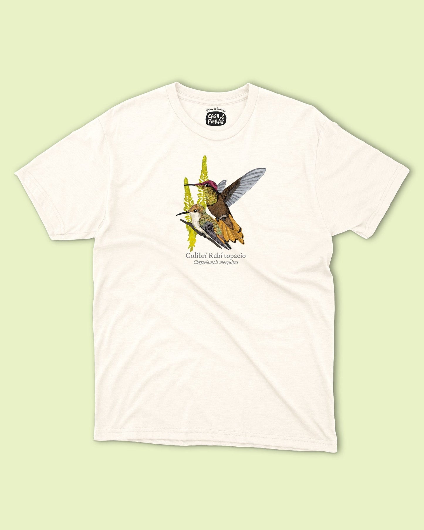 Camiseta Colibrí Rubí topacio