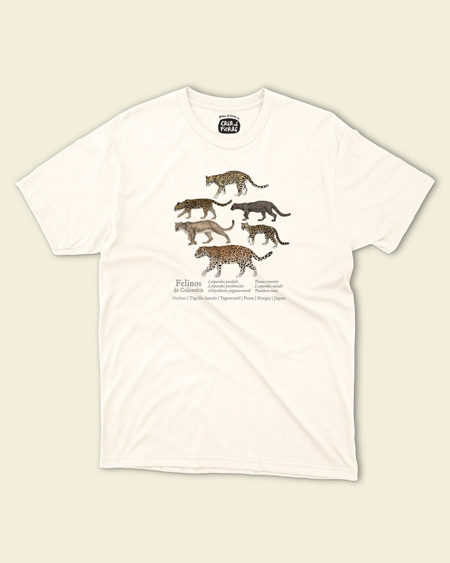 Camiseta Felinos de Colombia