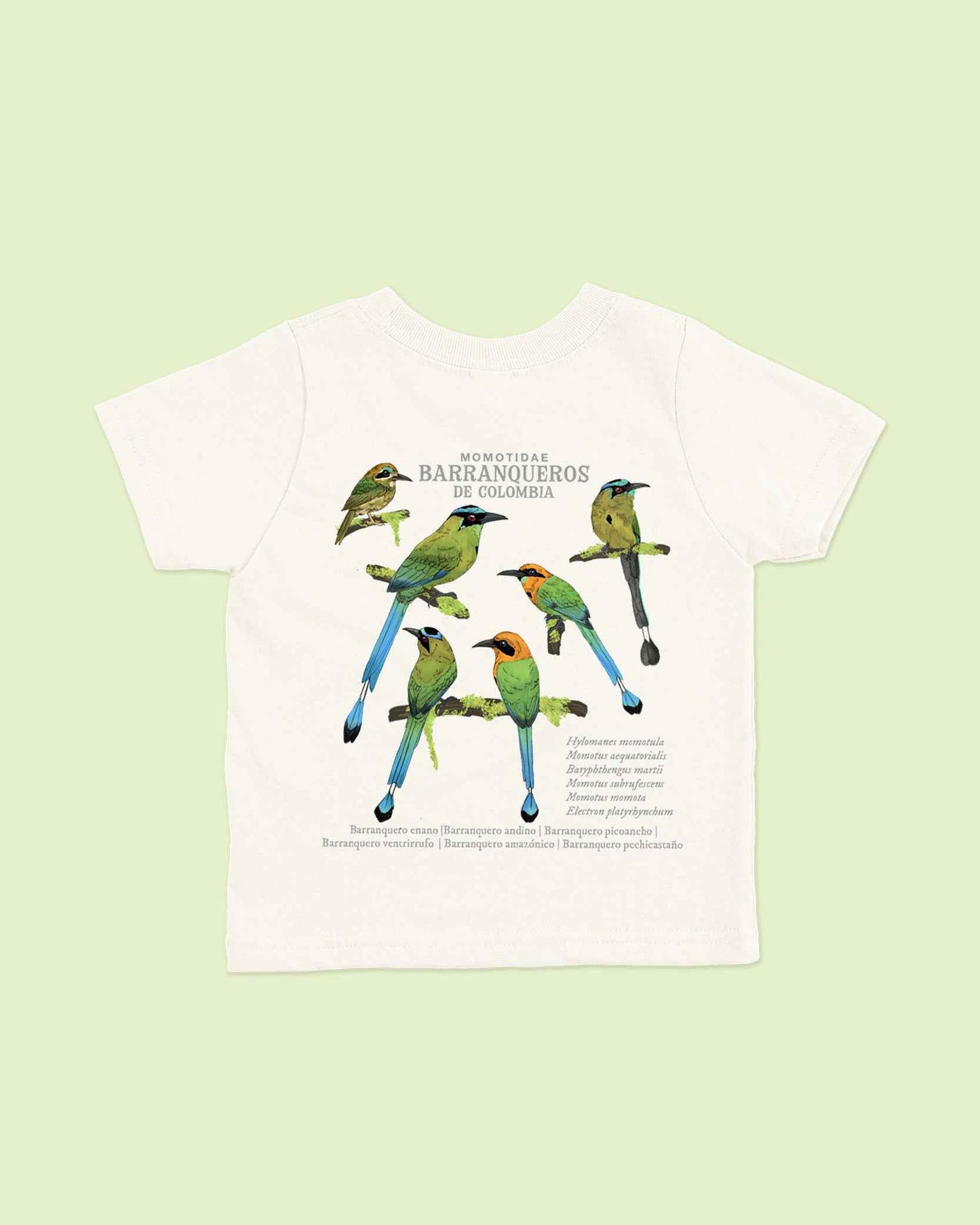 Camiseta Niños | Barranqueros | Fauna Colombiana