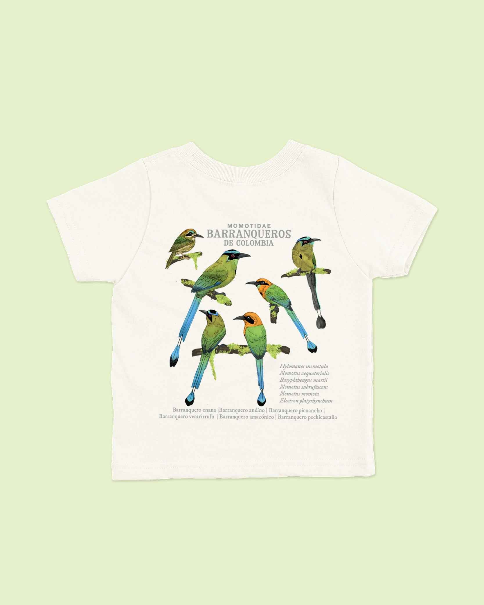 Camiseta Niños | Barranqueros | Fauna Colombiana