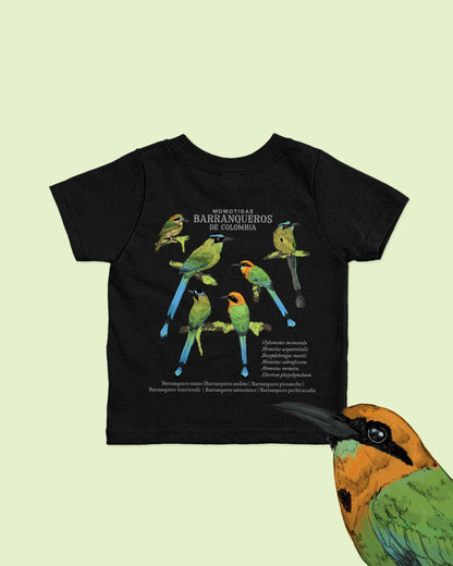 Camiseta Niños | Barranqueros | Fauna Colombiana