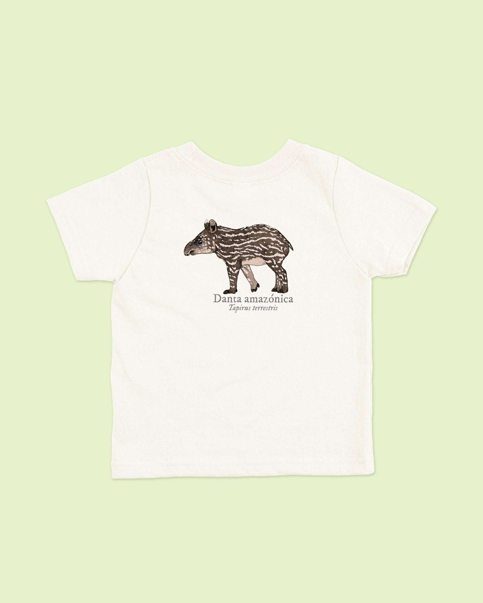 Camiseta Niños Cría de Danta Casa de Fieras