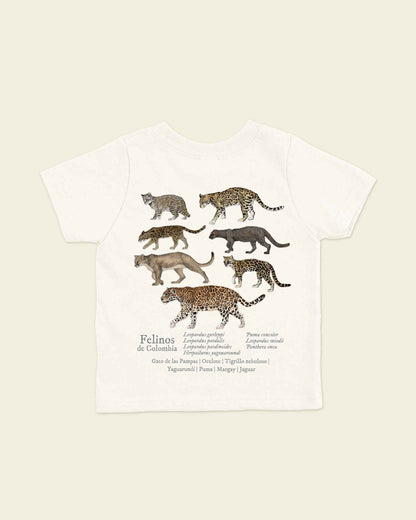 Camiseta Niños | Felinos | Fauna Colombiana