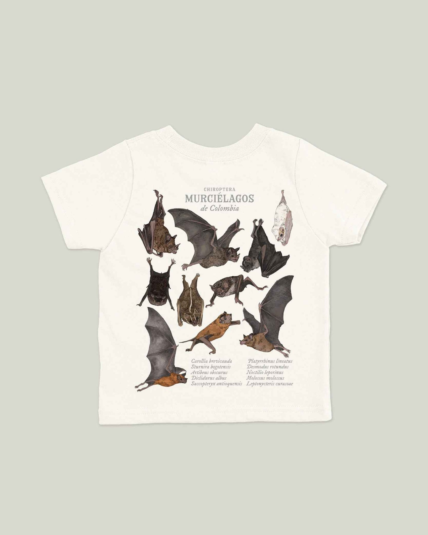 Camiseta Niños | Murciélagos | Fauna Colombiana