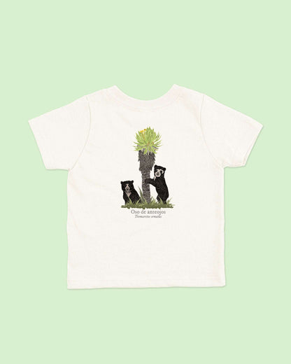 Camiseta Niños Cachorros de Oso de Anteojos Casa de Fieras