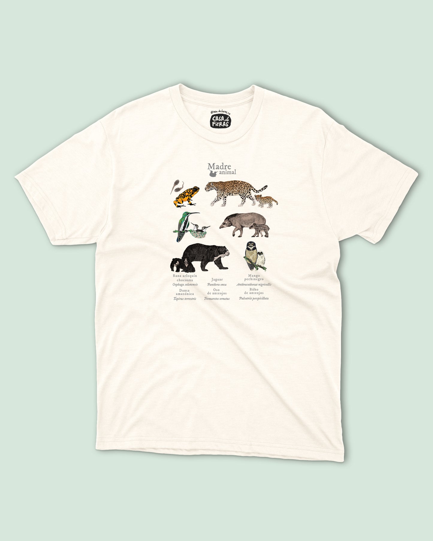 Camiseta Madre Animal